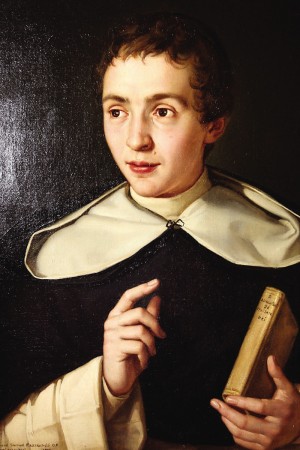 Father Samuel Mazzuchelli, painted from life at age 17 at the insistence of his family, while he studied in Rome for the priesthood.